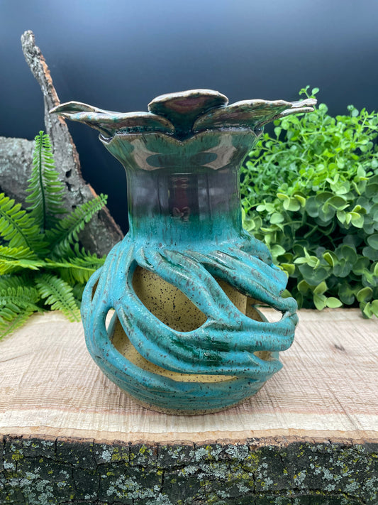 DW-Teal Flower