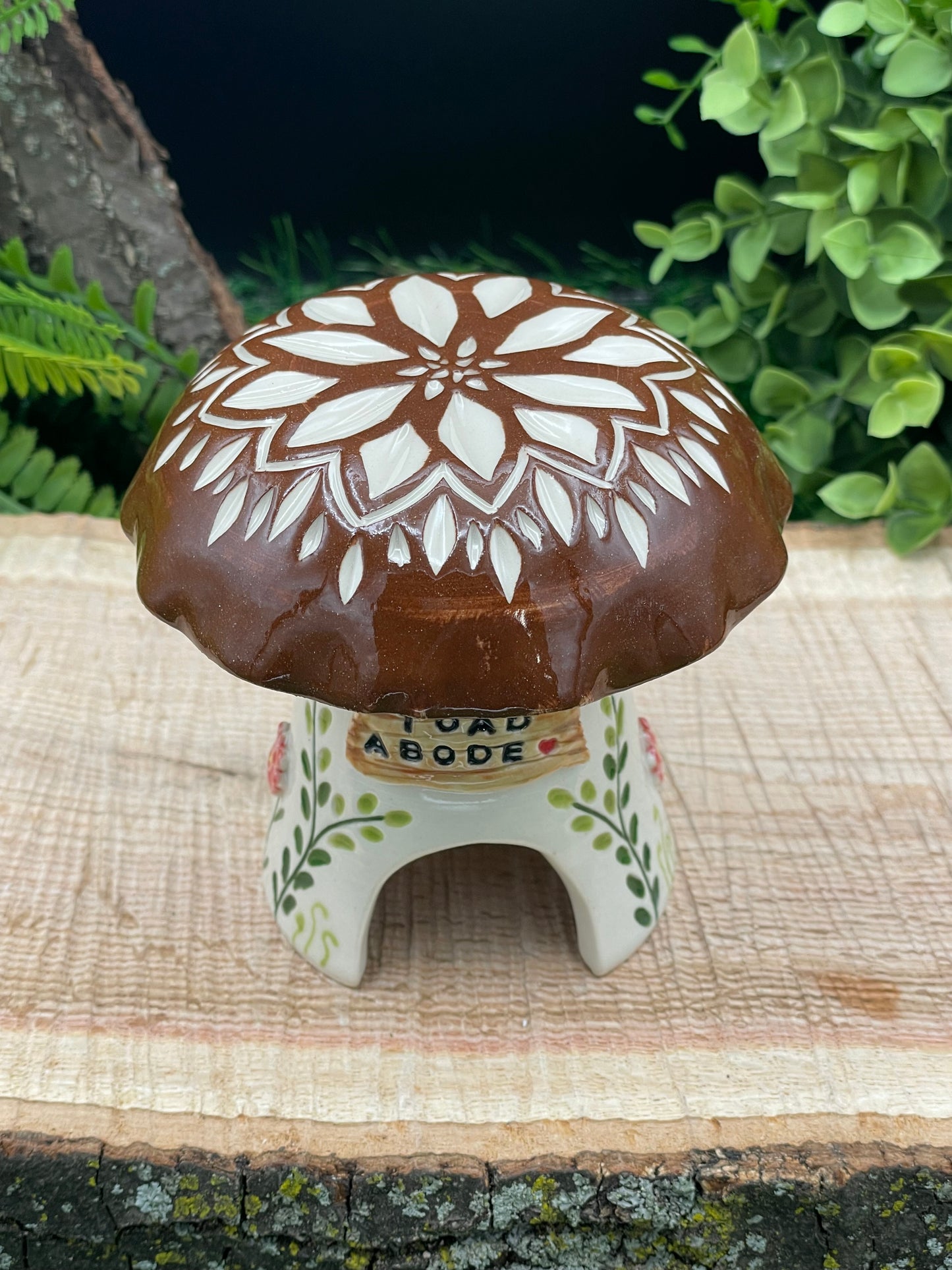 TH- Brown Carved