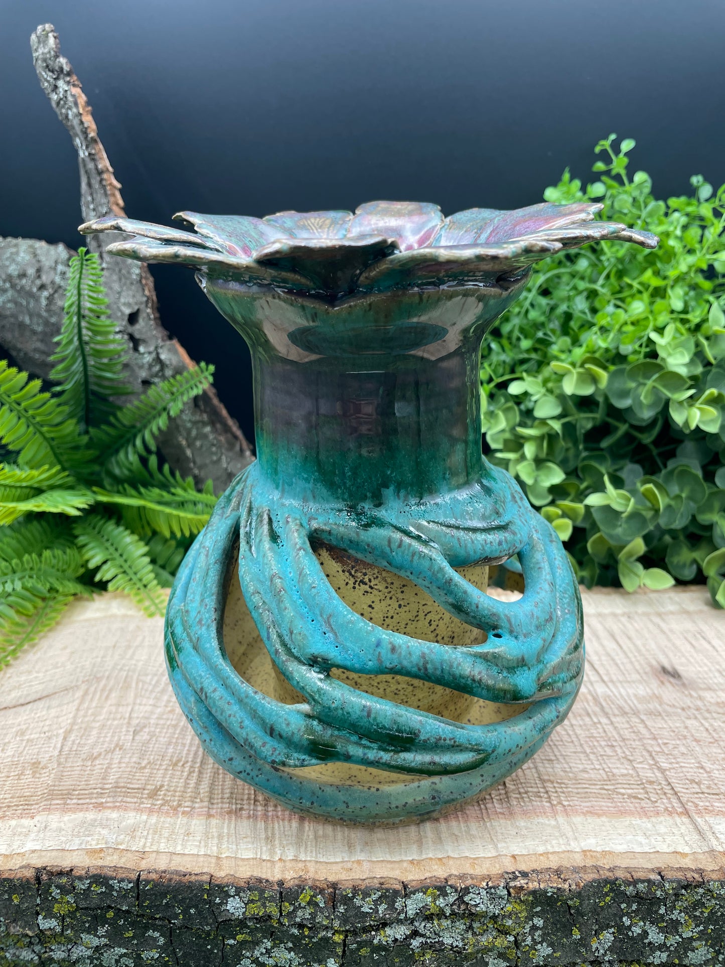 DW-Teal Flower
