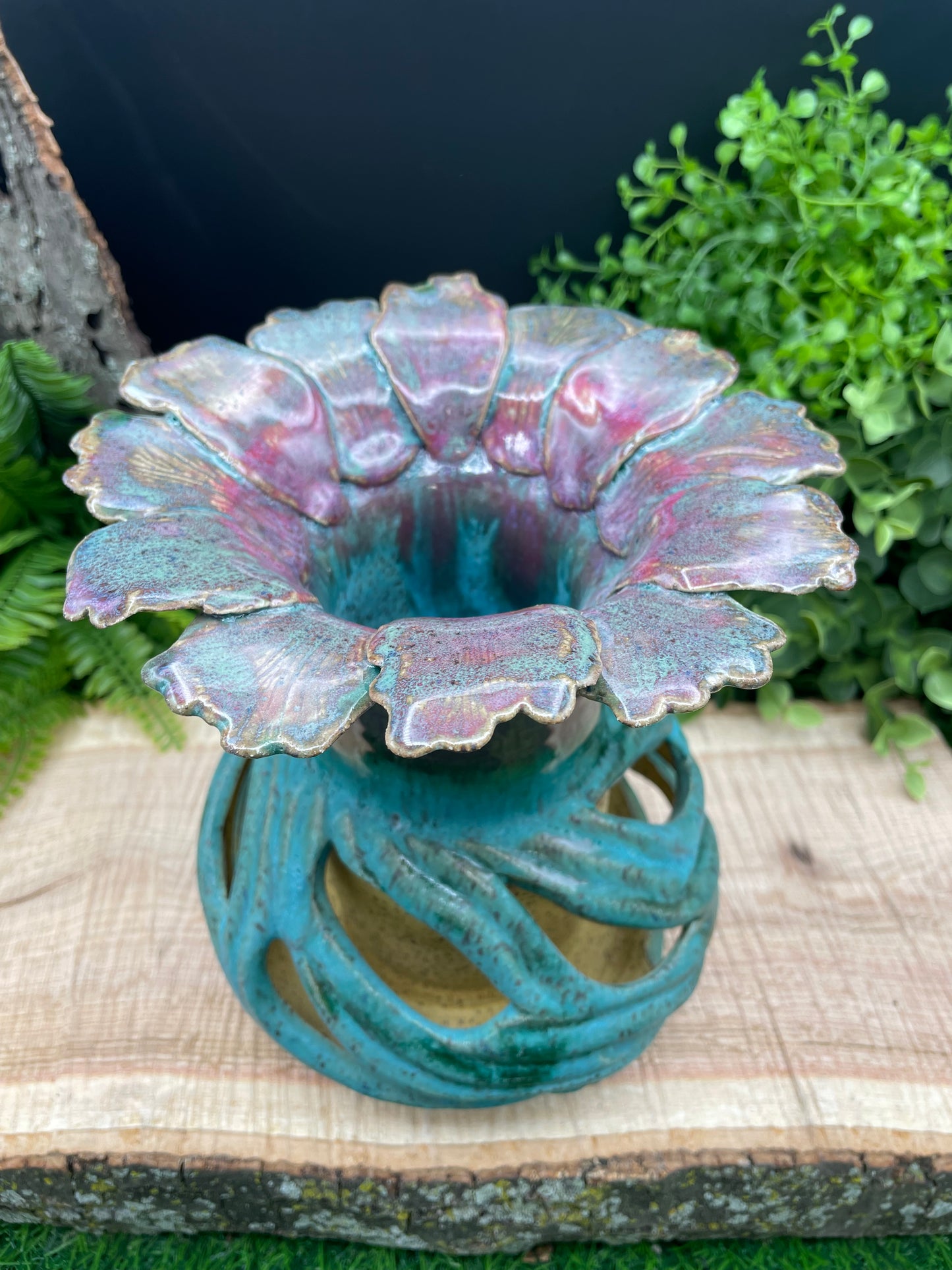 DW-Teal Flower